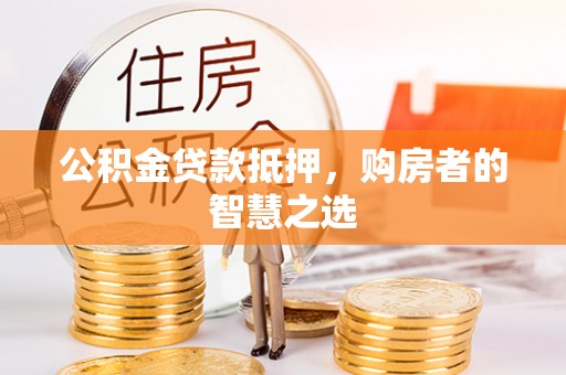 云浮公积金贷款抵押，购房者的智慧之选