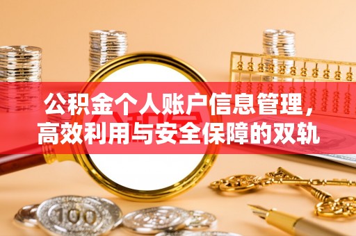 遂宁公积金个人账户信息管理，高效利用与安全保障的双轨并行