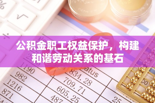 全州公积金职工权益保护，构建和谐劳动关系的基石