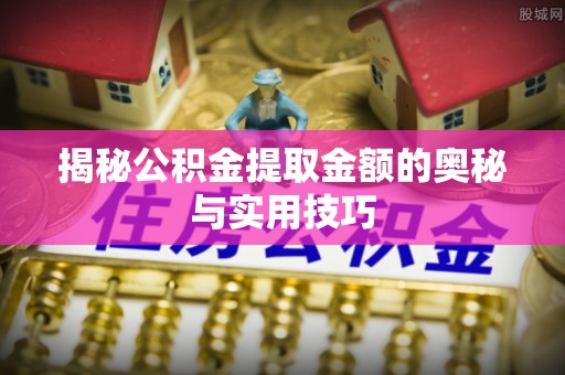 盐山揭秘公积金提取金额的奥秘与实用技巧