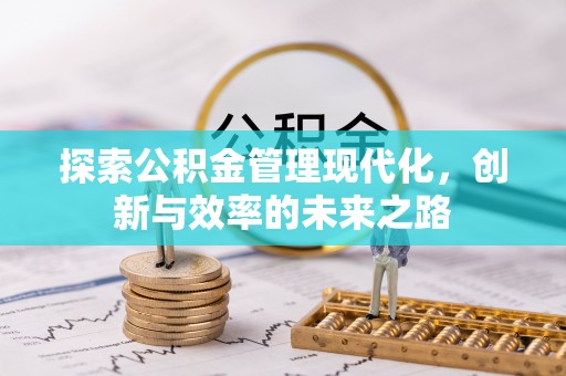 八宿探索公积金管理现代化，创新与效率的未来之路
