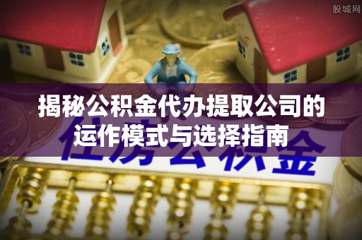 龟山揭秘公积金代办提取公司的运作模式与选择指南