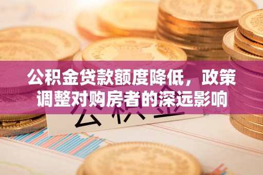 青山公积金贷款额度降低，政策调整对购房者的深远影响