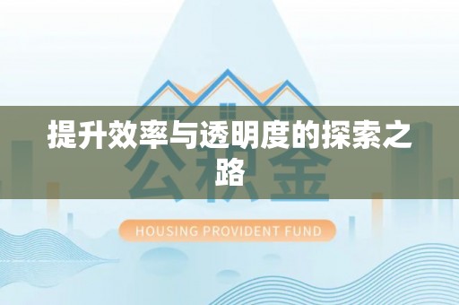 云城提升效率与透明度的探索之路