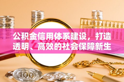 汉台公积金信用体系建设，打造透明、高效的社会保障新生态