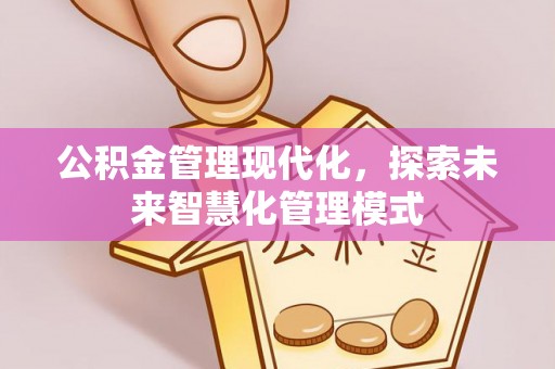 江南公积金管理现代化，探索未来智慧化管理模式