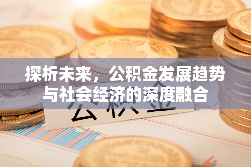 通河探析未来，公积金发展趋势与社会经济的深度融合