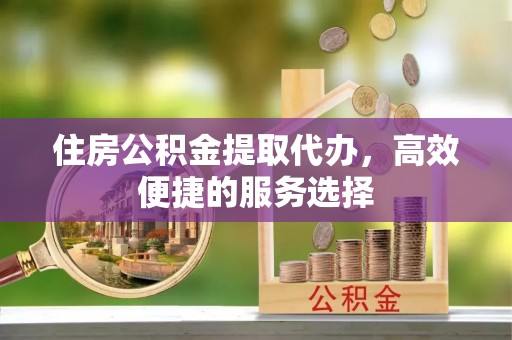 虞城住房公积金提取代办，高效便捷的服务选择