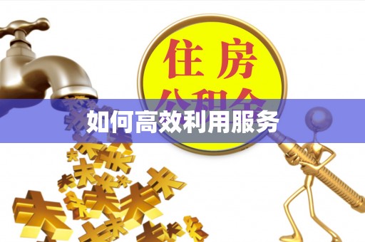 殷都如何高效利用服务