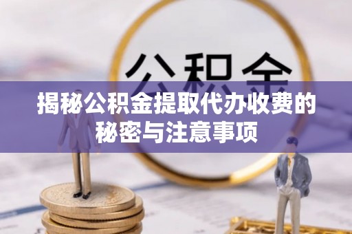 石泉揭秘公积金提取代办收费的秘密与注意事项