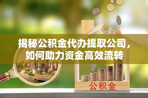 临沂揭秘公积金代办提取公司，如何助力资金高效流转