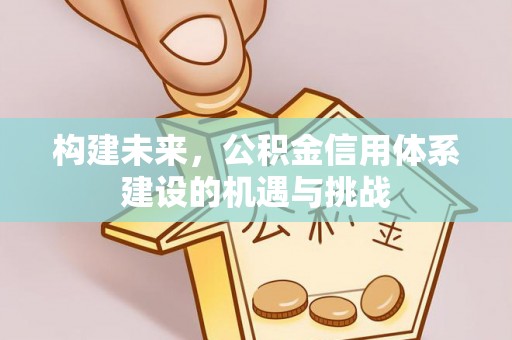 昌都构建未来，公积金信用体系建设的机遇与挑战