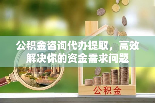 昌都公积金咨询代办提取，高效解决你的资金需求问题