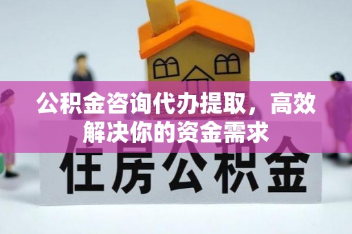 南丰公积金咨询代办提取，高效解决你的资金需求