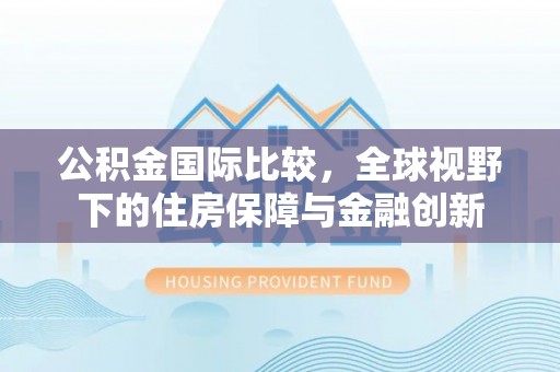 芦淞公积金国际比较，全球视野下的住房保障与金融创新
