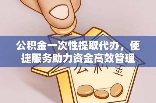 蒸湘公积金一次性提取代办，便捷服务助力资金高效管理