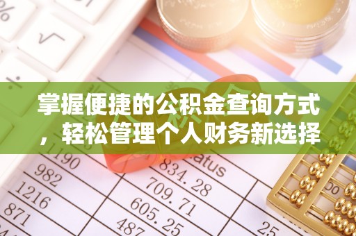乐业掌握便捷的公积金查询方式，轻松管理个人财务新选择