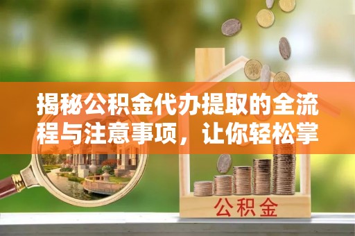 孙吴揭秘公积金代办提取的全流程与注意事项，让你轻松掌握财富管理新技能